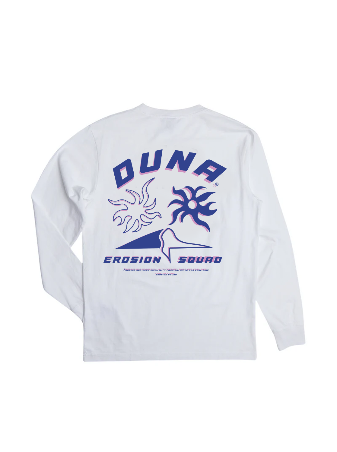LONG TEE EROSION SQUAD WHITE