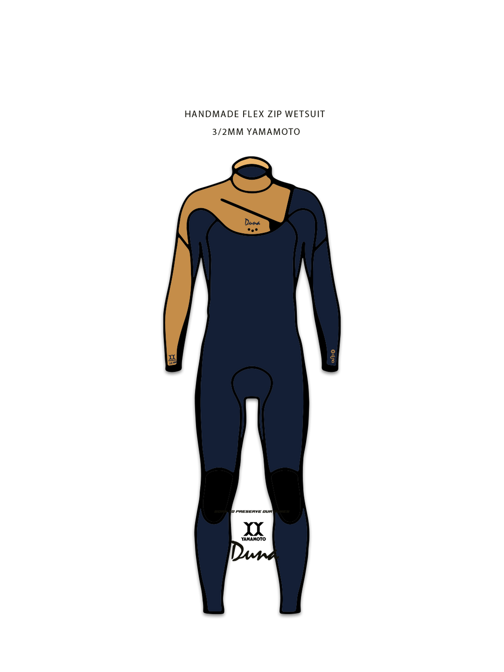 PRE-COMMANDE - INTEGRALE CHEST ZIP 3/2 DUNA