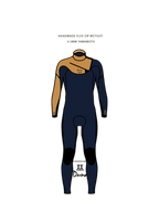 PRE-COMMANDE - INTEGRALE CHEST ZIP 3/2 DUNA
