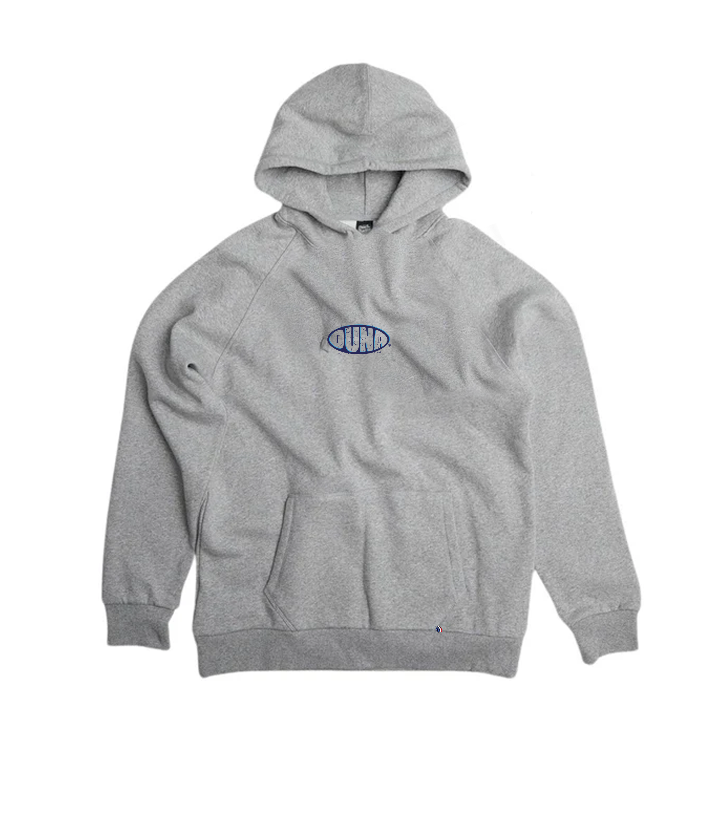 Hoodie EROSION SQUAD Gris chiné - Made in France